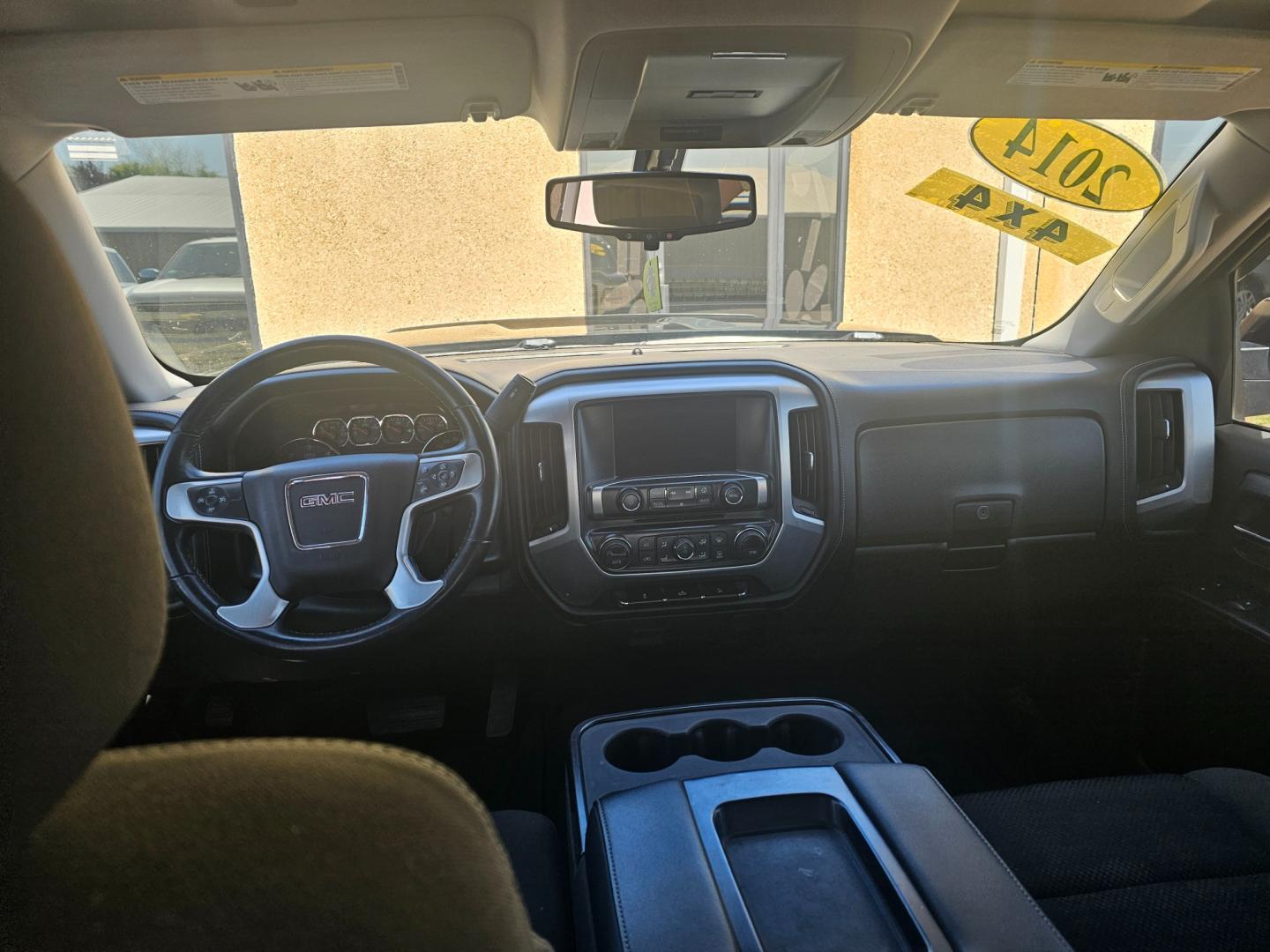 2014 BLACK GMC Sierra 1500 SLE Crew Cab 4WD (3GTU2UEC0EG) with an 5.3L V8 OHV 16V engine, 6-Speed Automatic transmission, located at 533 S Seven Points BLVD, Seven Points, TX, 75143, (430) 255-4030, 32.313999, -96.209351 - Photo#4